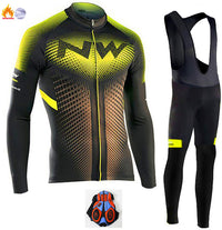 Cycling jersey long sleeve suit