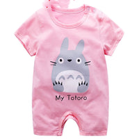 Baby short-sleeved one-piece cotton