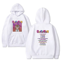 Popular Bear Letter Print Casual Hoodie Sweater