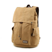 Korean men's backpack, leisure backpack, travel computer bag, men's canvas schoolbag