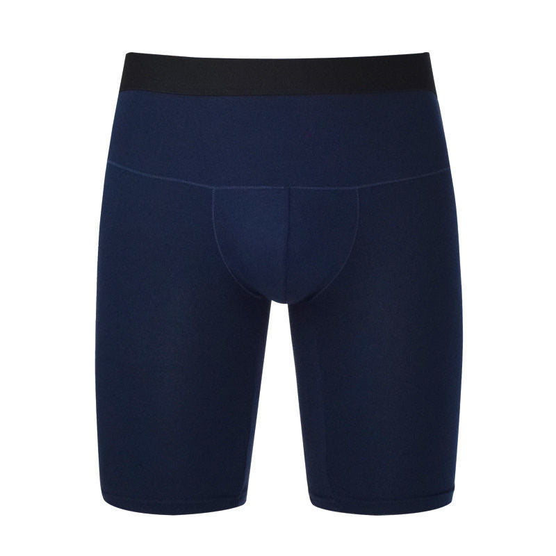 Breathable Anti-roll Hem Boxer Briefs