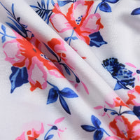 Printed camisole two-piece suit