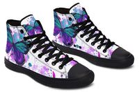 Printed Couple High-top Canvas Shoes