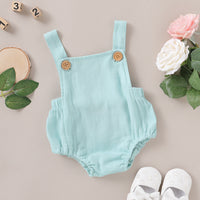 Baby cotton and linen triangle bag hip clothes