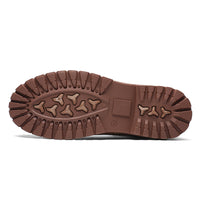 Martin boots non-slip and velvet warm leather boots