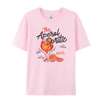 Citrus Cocktail Glass Character T-shirt