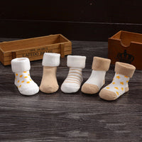 Newborn cotton children's socks terry socks