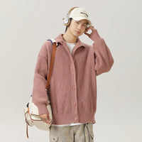 Japanese-style Retro Turtleneck Cardigan Sweater Men's Autumn And Winter Idle Style