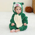 Cartoon One-piece Pajama Children's Autumn And Winter Animal Homewear