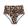 Leopard print swimming shorts