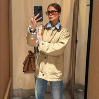 Women's Fashionable Three-color Cotton-padded Coat