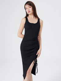 Waist-cinching Figure-flattering Slimming Sexy Bandage Wrap Dress