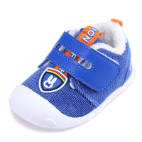 Warm cotton shoes baby plus velvet non-slip toddler shoes