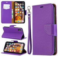 Suitable for Samsung litchi pattern card protection phone case