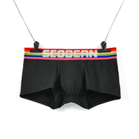 Men's Boxer Briefs Mid-low Waist Belly-contracting Boxer Briefs