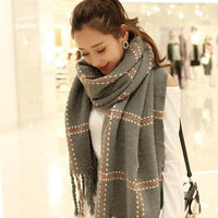 Fashion all-match lady big shawl scarf