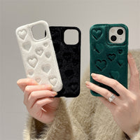 Plush Full Screen Love Phone Case