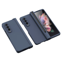 Phone Case Foldable Screen Hinge Pen Slot Frosted Protective Cover