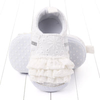 Lace soft sole non-slip baby toddler shoes