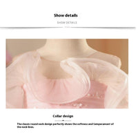 Girls' Catwalk Piano Performance Dress Princess Pettiskirt