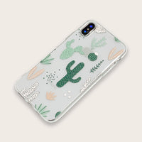 Cactus transparent phone case
