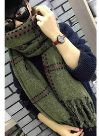 Fashion all-match lady big shawl scarf