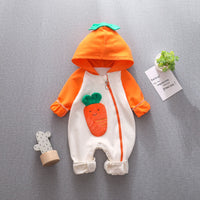 Newborn Super Cute Outing Clothes With Hood