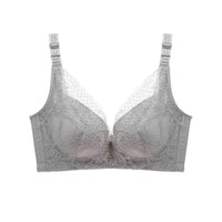 Ladies no steel ring lace plus size nursing bra