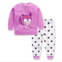 Children's clothing spring and autumn style Korean children's underwear set shoulder buckle cotton autumn clothes long pants