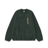 Men's Polar Fleece Adhesive Round Neck Sweater