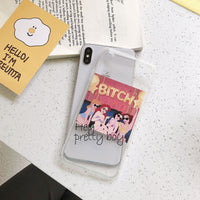 Compatible with Apple , Female funny princess phone case