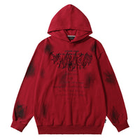 Fashion Personalized Graffiti Printed Hoodie Men