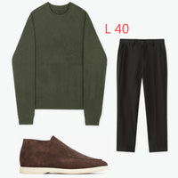 Loose Casual Retro Trendy Underwear Crew Neck Sweater