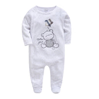 Spring and Autumn Thin Long Sleeve Baby One-piece