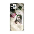 Compatible with Apple , Arabic cartoon glass phone case