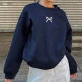 Womens Printed Pullover Casual Sweatshirt Top