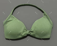 Womens High-intensity Halter Bra With Chest Pads