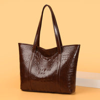 Women's Soft Leather Portable Large Capacity Shoulder Bag