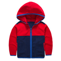Spring And Autumn New Cardigan Hooded Children's Boy Jacket