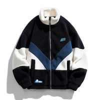Lamb Wool Polar Fleece Cotton-padded Jacket
