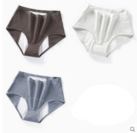 Physiological Underwear Ladies Cotton Cotton Antibacterial Crotch Menstrual Period Leak-proof Breathable Aunt Middle Waist Health Pants