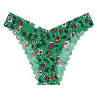 Women's Lightweight Christmas Printed Underwear