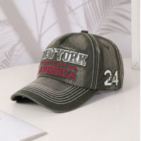 Spring And Autumn Men's And Women's Style Baseball Caps With Fashionable NEW YORK Letter Embroidery. Versatile For Outdoor Cycling.