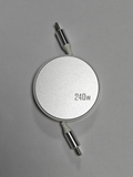 Retractable data cable-double C head model-white-1 piece