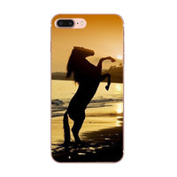 Compatible with Apple , Painted protective cover animal race phone case