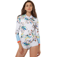 Onyx Long Sleeve One Piece Swimsuit
