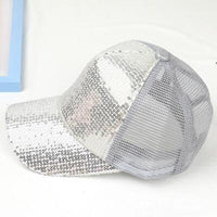 Children's Hat Performance Sequin Baseball Cap