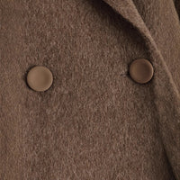 Double-sided Wool Overcoat Women's Mid-length Woolen Coat