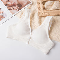 Nursing Bra For Pregnant Women Made Of Pure Cotton With A Push-up Design To Prevent Sagging
