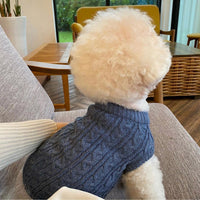 Autumn And Winter Pet Knitting Sweater Bomei